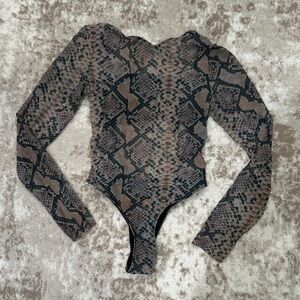 Harnawear temptation bodysuit, snake